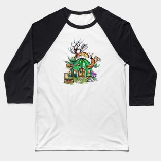 the smurfs' little house Baseball T-Shirt